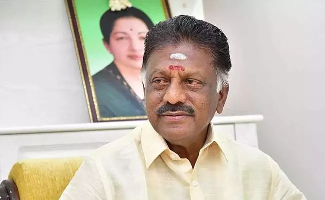 FIR Registered Against Panneerselvam And His Supporters - Sakshi