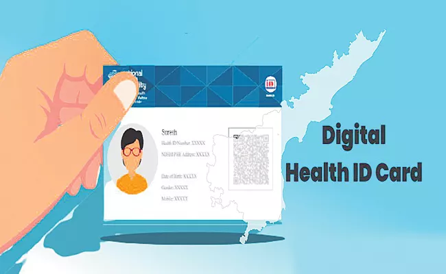 Andhra Pradesh Tops In Digital Health Mission With Health card - Sakshi