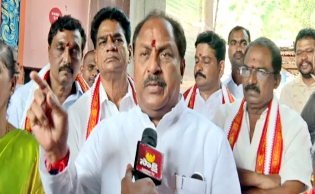 Kottu Satyanarayana Fires on Opposition parties Over False Allegations - Sakshi