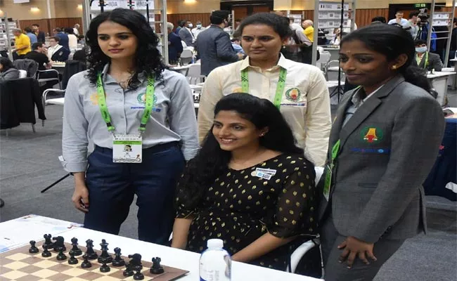 India A In Medal Race Of Chess Olympiad 2022 - Sakshi