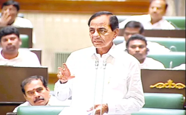 KCR Lashes Out At Modi In Assembly Over Electricity Amendment Bill - Sakshi