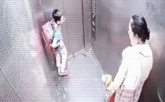 Viral Video: Pet Dog Biting Little Kid Inside In UP Ghaziabad  - Sakshi