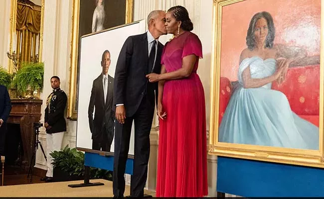 Barack Obama And Michelle Obama Returned White House  - Sakshi