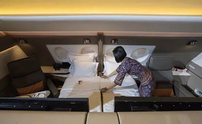 Singapore Airlines Ltd Pregnant Cabin Crew Choose Ground Attachment - Sakshi