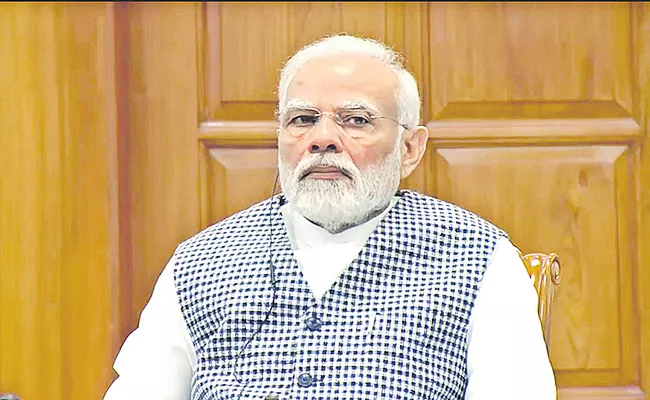 PM Narendra Modi calls for ease of justice with laws in simple local languages - Sakshi