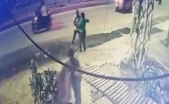 RMP Doctor Attack On Councillor At Nalgonda CCTV Footage Viral - Sakshi