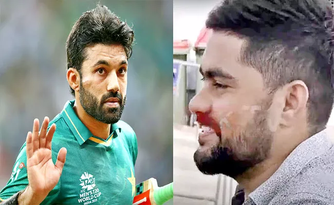 Mohammad Rizwan Hilarious Response Indian Fan Bowling Request Viral - Sakshi