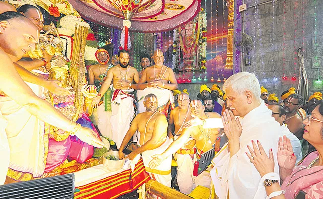 AP And Telangana :Durga Devi in Katyayani Alankaram - Sakshi