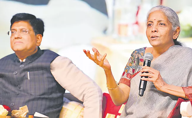 Union Finance Minister asks students into fashion tech to grasp rich past - Sakshi