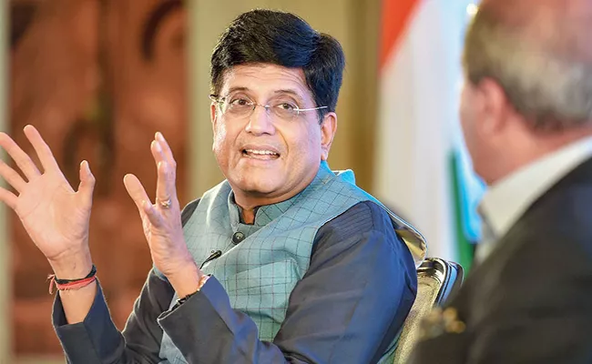 Piyush Goyal Asked The Industry To Their Products International Quality Standards And Help Build A Brand India  - Sakshi