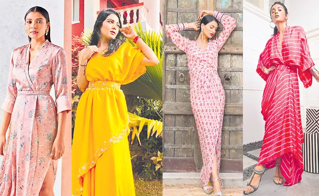 Fashion Trends: Wrap Drape Dress Gives You Stylish Look - Sakshi