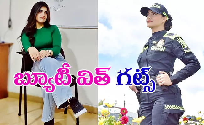 Meet Colombia Diana Ramirez Most Beautiful Cop In the World - Sakshi