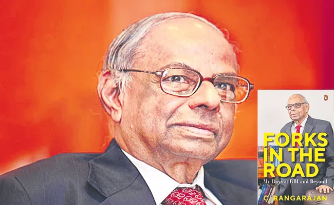 Former RBI Governor Rangarajan Book - Sakshi