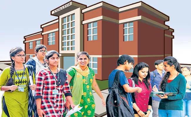 Students interested towards higher studies with AP govt schemes - Sakshi