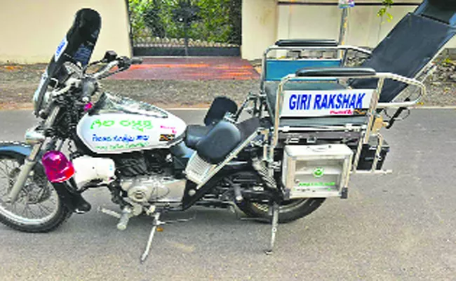 123 Bike Ambulances for health care of Tribals Andhra Pradesh - Sakshi