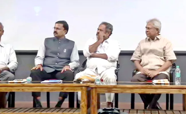 Undavalli Arun Kumar, R Narayana Murthy comments on Vizag Steel Plant - Sakshi