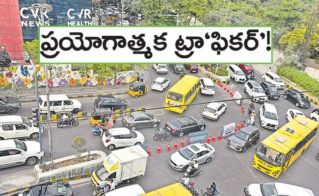 Hyderabad: Traffic Diversions at Jubilee Hills Road No 45, Day 1 Updates - Sakshi