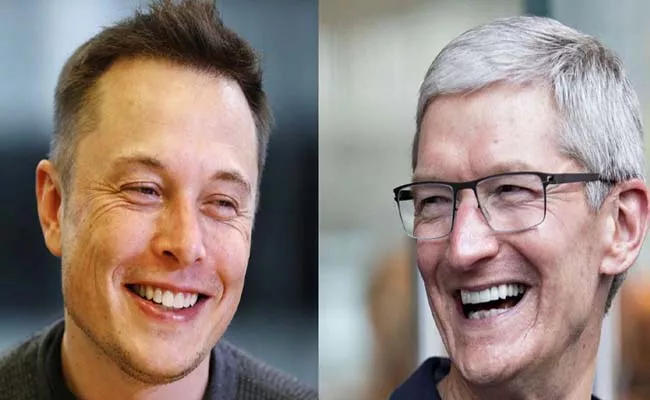 Elon Musk U turn Says Clash With Apple A Misunderstanding - Sakshi
