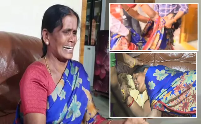 Manneguda Kidnap Case: Naveen Reddy Mother Cries - Sakshi