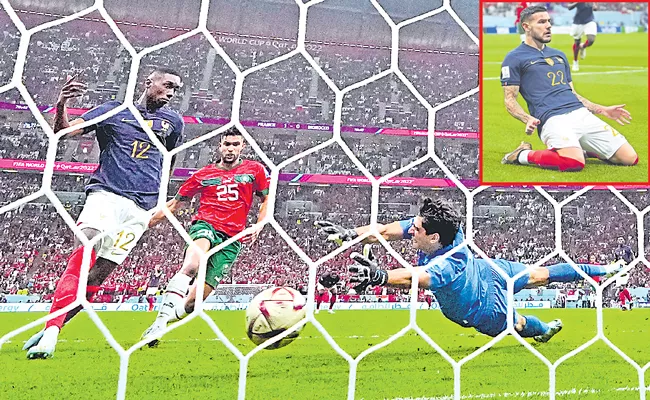 FIFA World Cup Qatar 2022 Second Semi-Final: France defeat Morocco 2-0 in the semi-finals - Sakshi