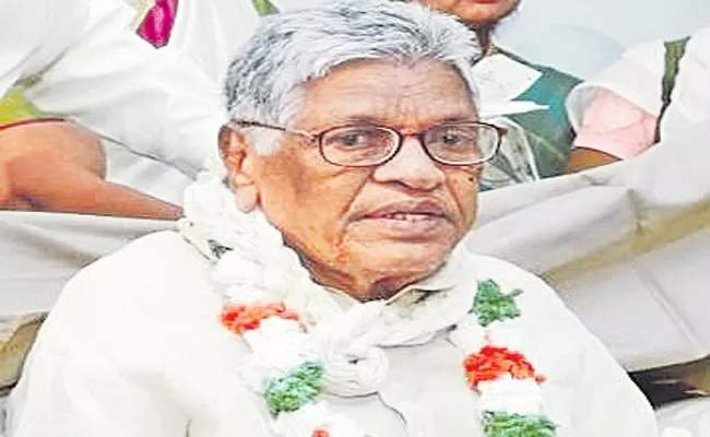 Freedom fighter Ravuri passed away - Sakshi