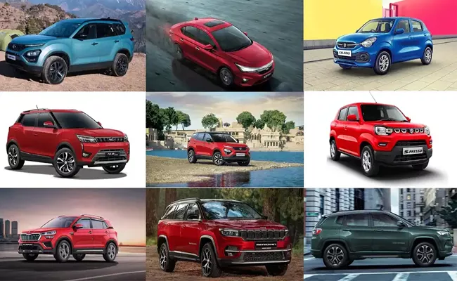Indian Automakers Select Models Cars Started Raining Discounts Up To Rs 2.5 Lakh - Sakshi