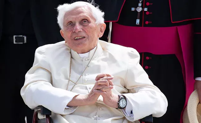 Former Pope Benedict XVI Has Died At The Age Of 95 In Vatican City - Sakshi