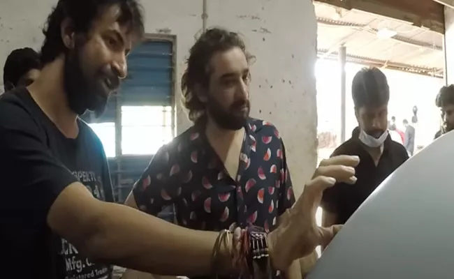 Prabhas Project k Making Video Of Skratch Reinventing The Wheel - Sakshi