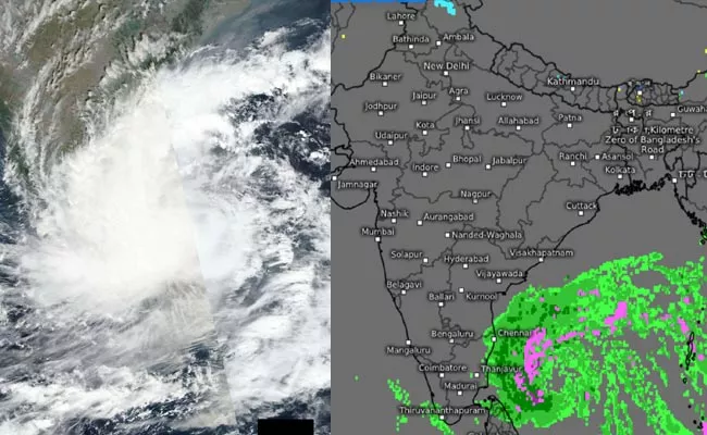 Mandous Cyclone as severe storm Andhra Pradesh - Sakshi