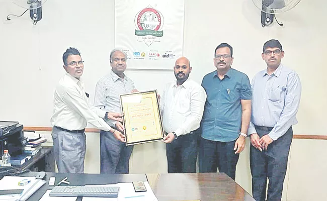 Telangana: ISO Certification For CBIT - Sakshi