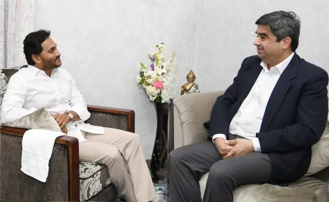 UP CM Special Adviser Met AP CM YS Jagan At Camp Office - Sakshi