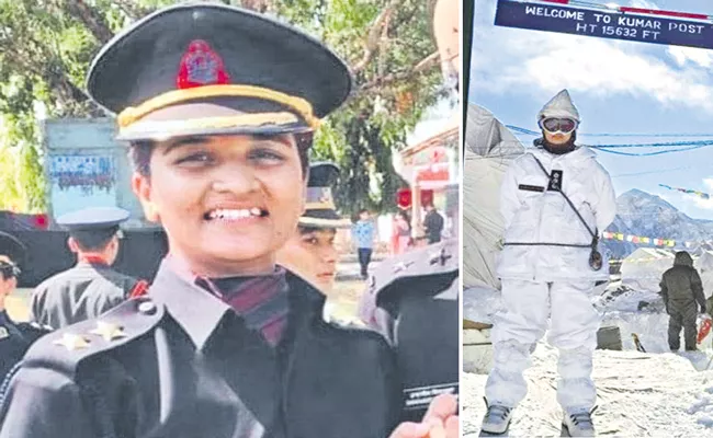 Captain Shiva Chouhan becomes first woman officer operationally deployed at Siachen - Sakshi