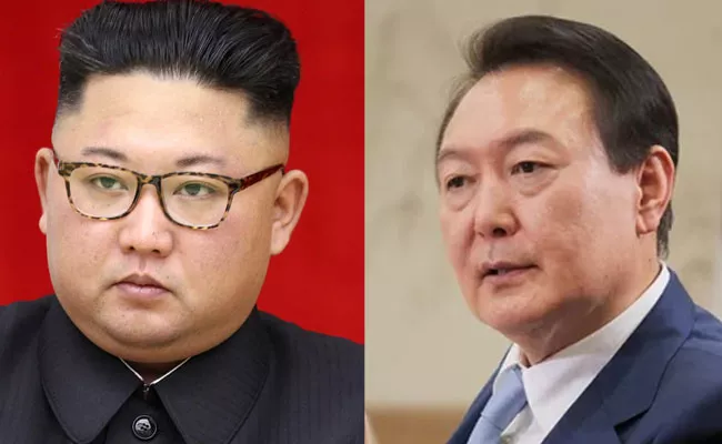 South Koreayoon Warns North Korea Kim Violates Airspace - Sakshi