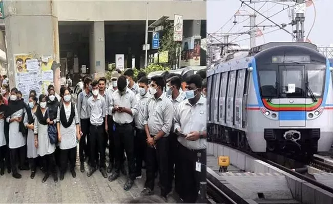 Hyderabad Metro Ticketing Employees Called Off Strike - Sakshi