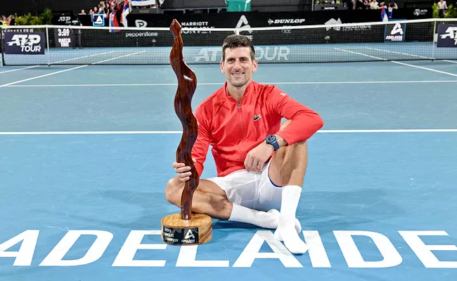 Adelaide International 1: Novak Djokovic Wins 92nd ATP Title - Sakshi