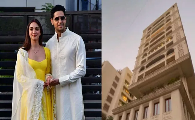 Sidharth Malhotra and Kiara Advani new Mumbai home goes viral  - Sakshi