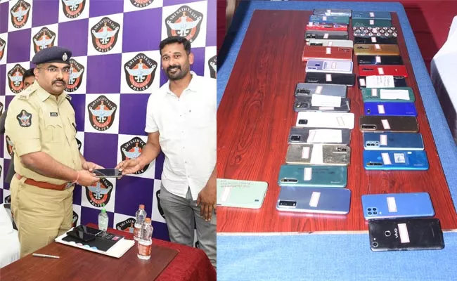 Anantapur District Police Recover Stolen Cell Phones - Sakshi