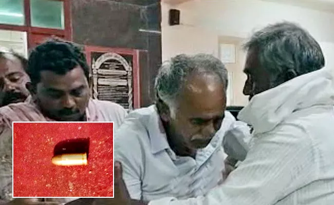 Palnadu: Gun Fire At Rompicharla TDP leader suspect Party Clashes - Sakshi