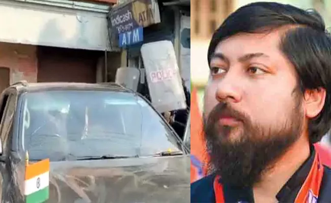 Union Minister Nisith Pramanik Convoy Attacked In West Bengal - Sakshi