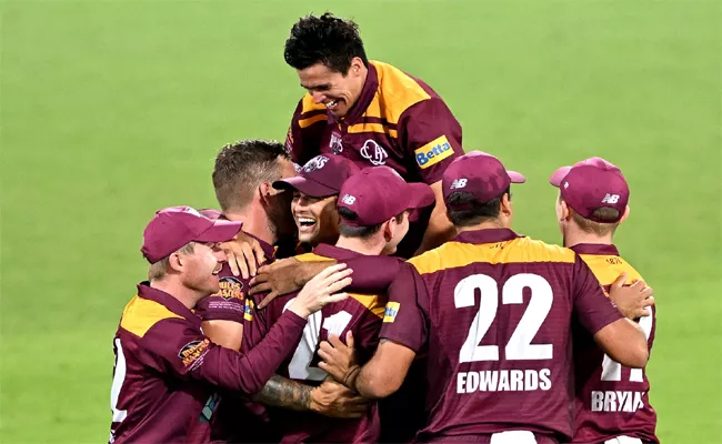 Marsh Cup 2023: Queensland Defeated Rivals NSW By 3 Runs Following A Thrilling Last Over - Sakshi