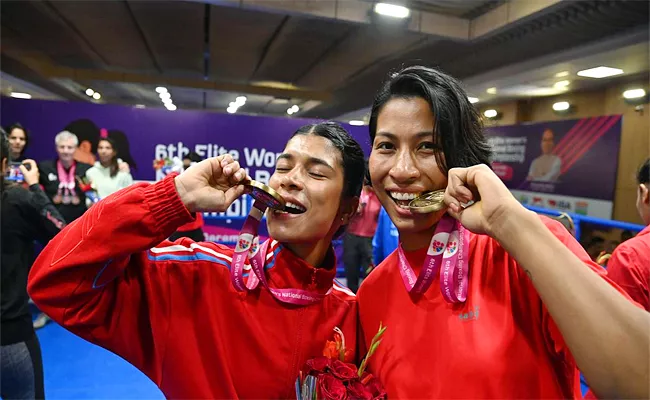 Twelve-Member Team Named For World Womens Boxing Championship - Sakshi