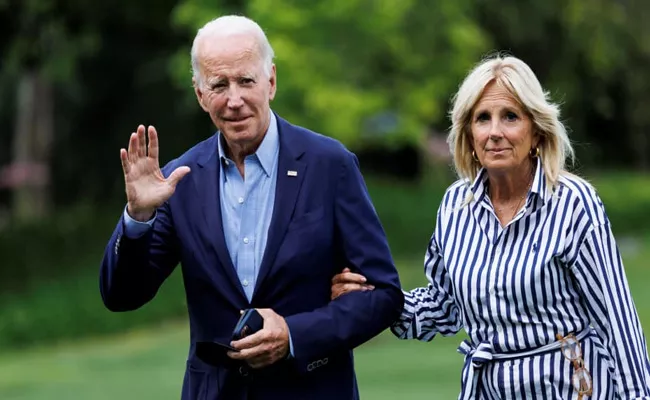 Joe Biden intends to seek a second term as US president - Sakshi
