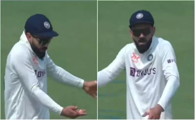 IND VS AUS 3rd Test Day 1: Virat Kohli Dances While Standing At Slip - Sakshi