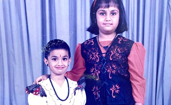 Actress Keerthy Suresh Shares Childhood Photos With her Sister - Sakshi