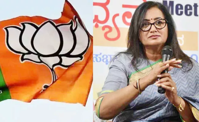 MP A Sumalatha extends support to BJP - Sakshi