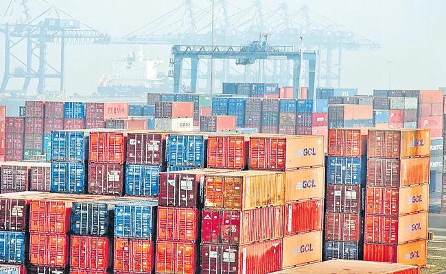 India exports decline by 8. 8percent to 33. 88 billion dollers in February - Sakshi