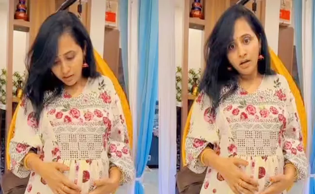 Anchor Lasya Shared her 9th Month Pregnant Video Goes Viral - Sakshi
