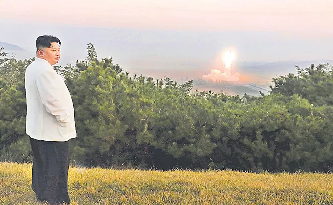 North Korea missile launch was new kind of ICBM - Sakshi