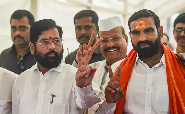 Maharashtra Politics: Shinde Group Warn BJP Over Ajit Pawar - Sakshi