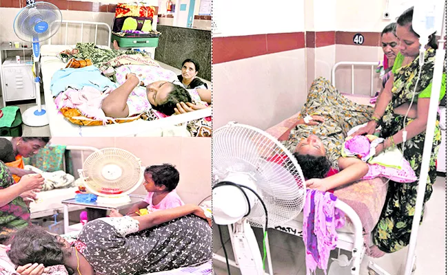Infantile problems In MCH Hospital At Khammam - Sakshi